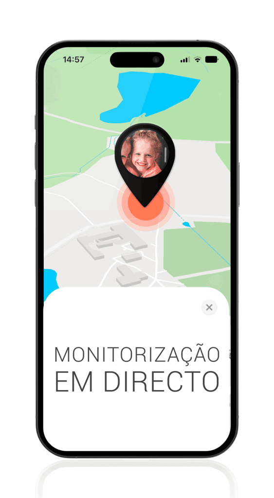 Aplicação Localizador GPS para crianças - Localização em tempo real