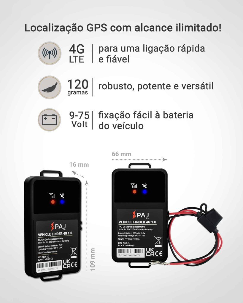 Detalhes do VEHICLE Finder 4G 1.0