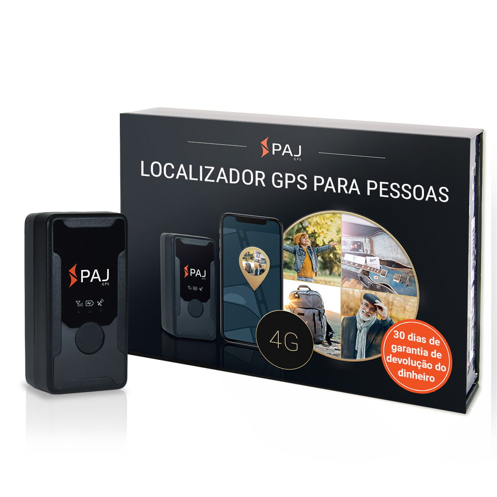 EASY Finder 4G PAJ GPS Tracker com caixa