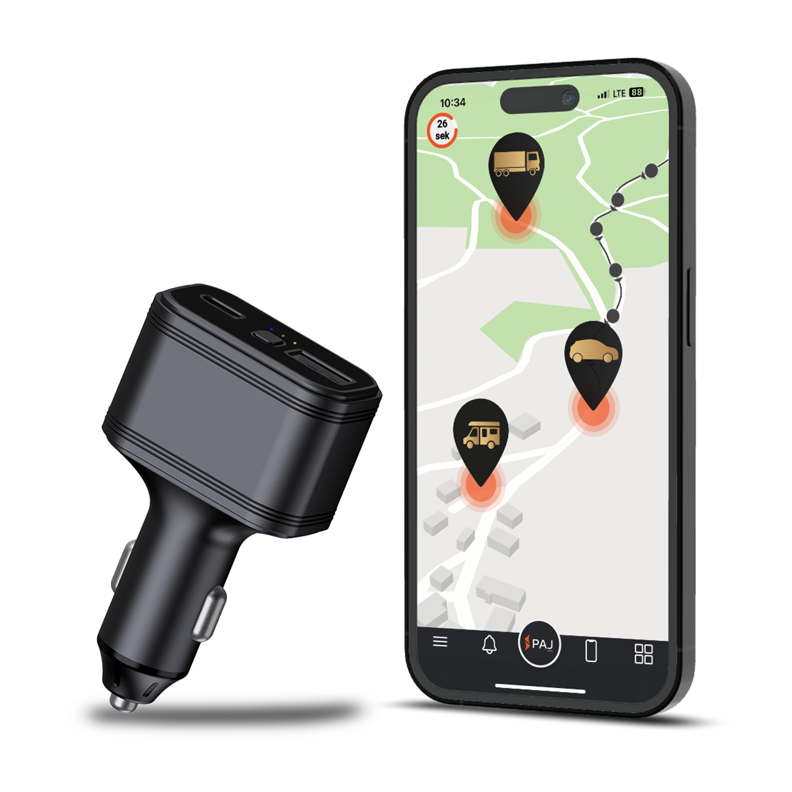 Imagem do produto PAJ USB GPS Finder 4G