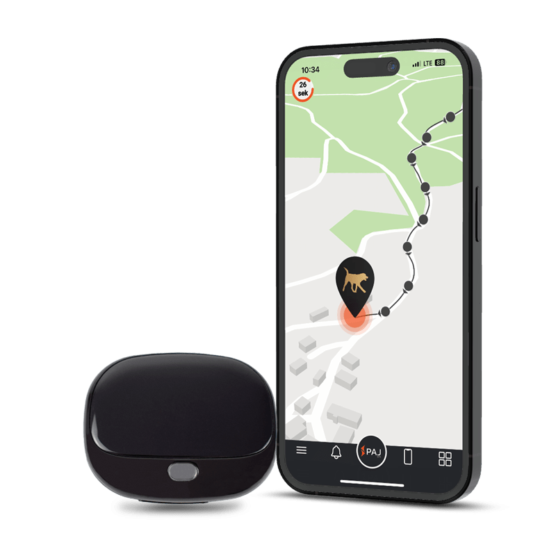 PET Finder 4G - Preto