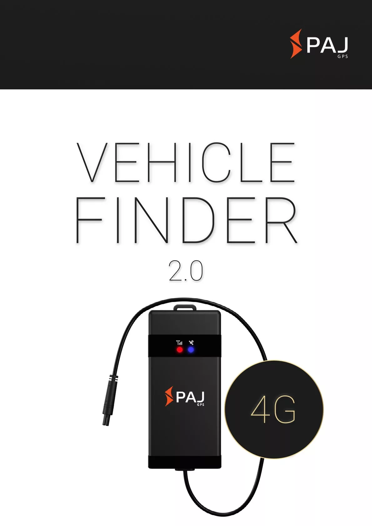 Imagem da capa para folha de dados VEHICLE Finder 4G 2.0