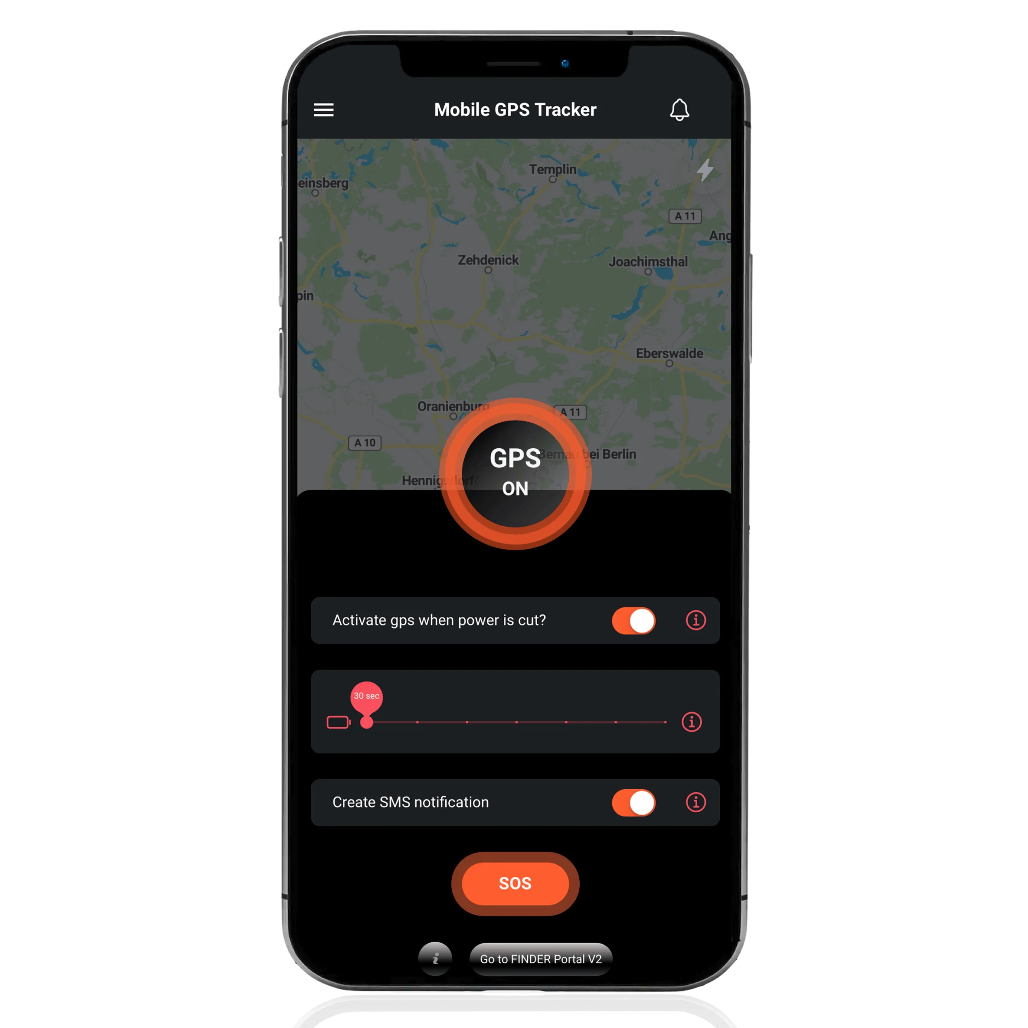 Mockup - Aplicação de localização GPS (3)