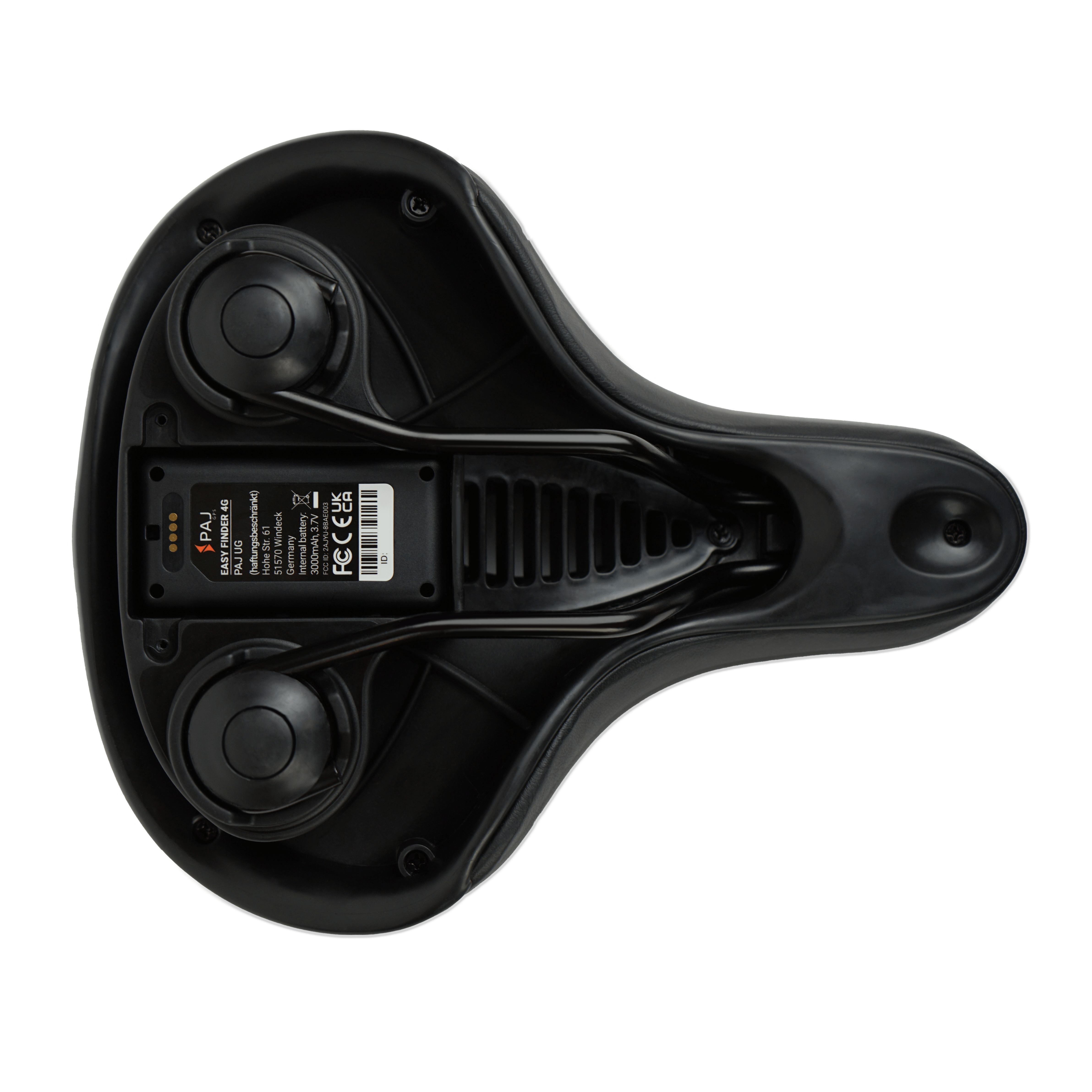 Selim da bicicleta para PAJ EASY Finder 4G lado inferior