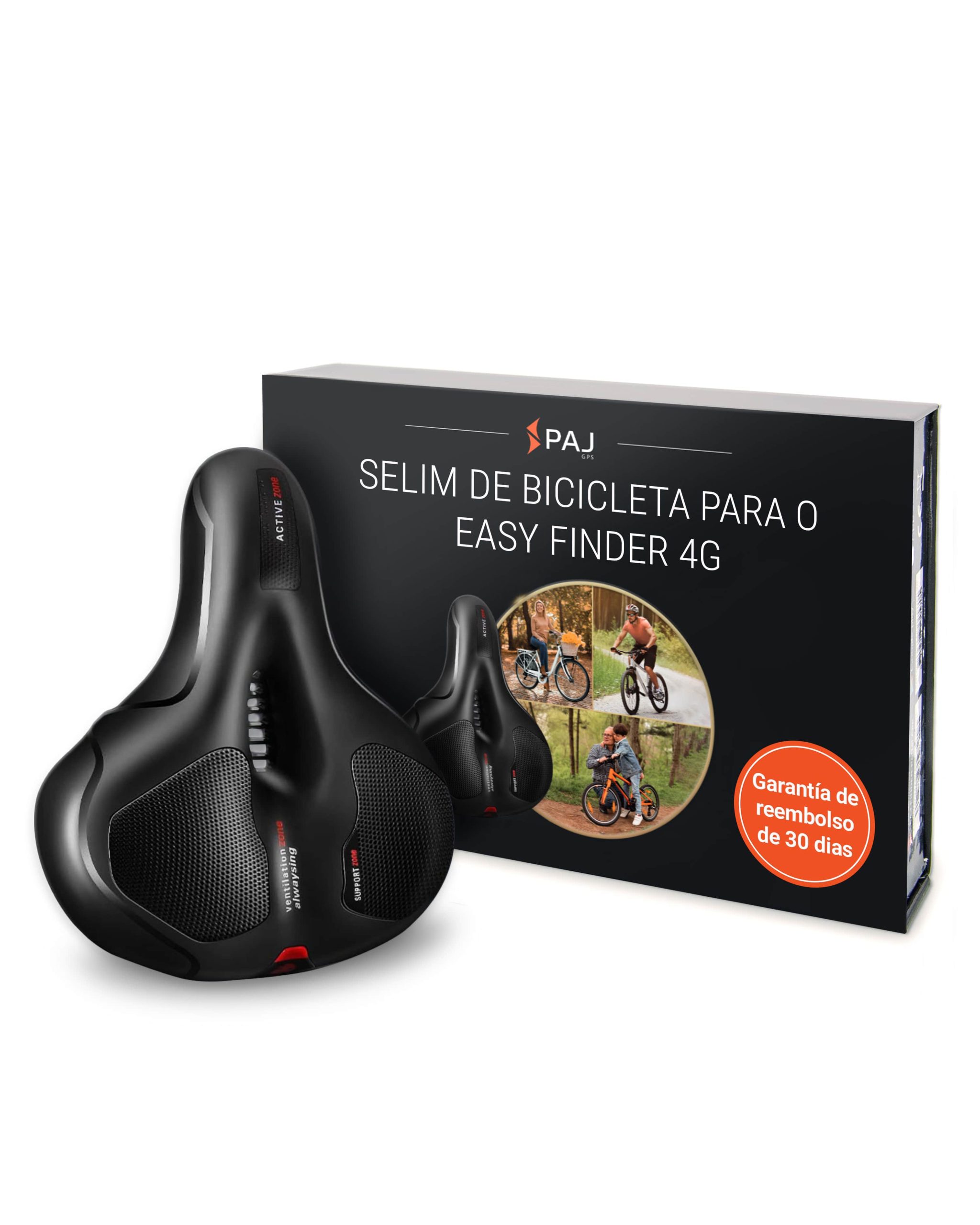 Selim de bicicleta para PAJ EASY Finder 4G sem suporte