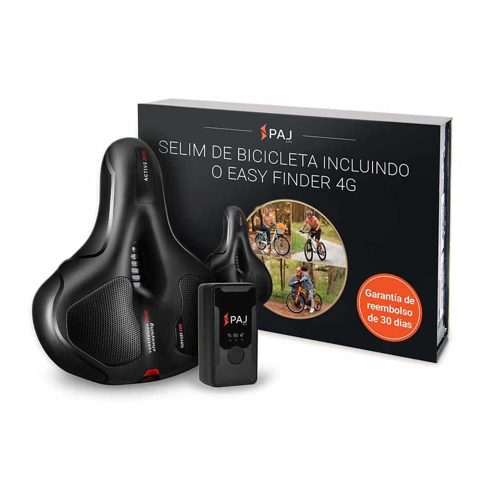 EASY Finder 4G incl. selim de bicicleta PAJ GPS Tracker