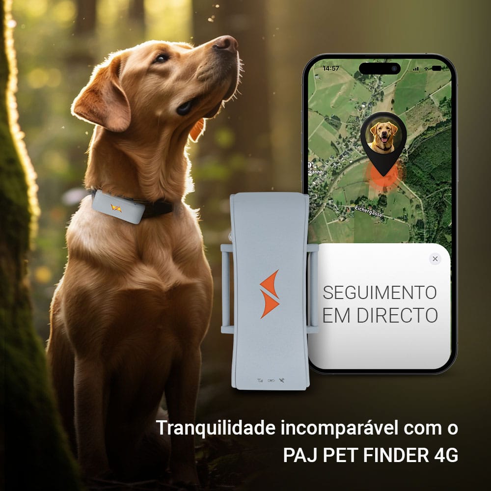 PAJ PET Finder 4G cinzento PAJ GPS Tracker