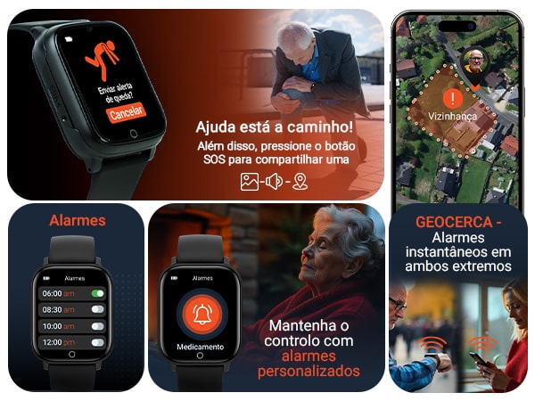Carateristicas PAJ SMARTWATCH Finder 4G PAJ GPS Tracker