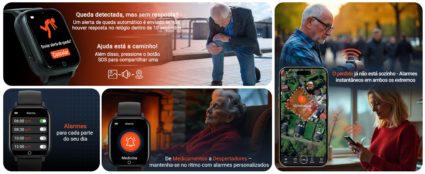 Carateristicas PAJ SMARTWATCH Finder 4G PAJ GPS Tracker
