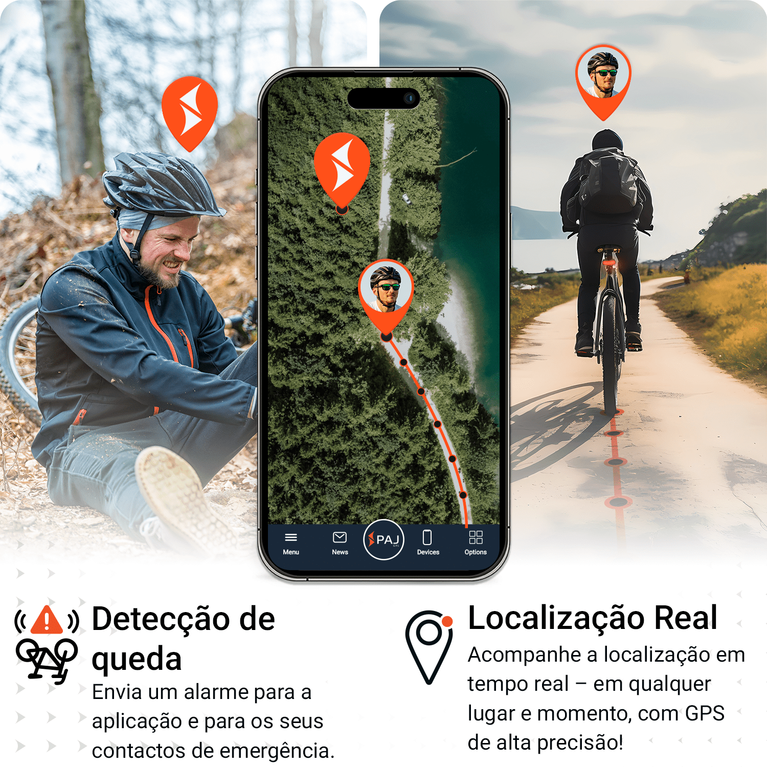 PAJ GPS LED BICYCLE Finder 4G