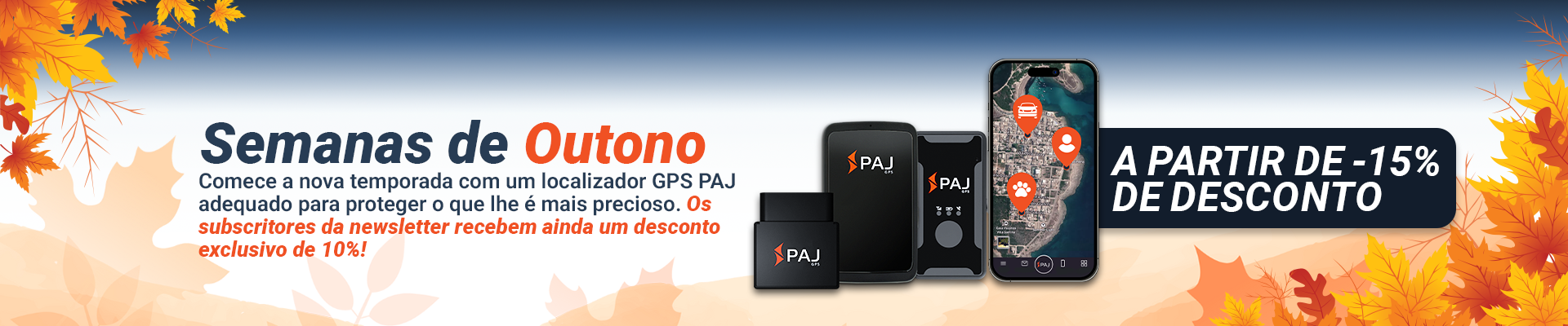Autumn Banner PAJ GPS