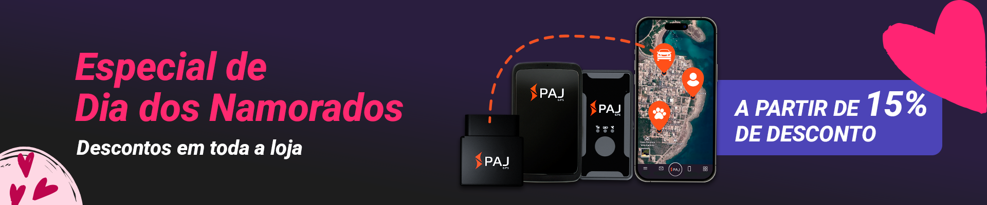 Especial de Dia dos Namorados 2026: A partir de 15 % de desconto