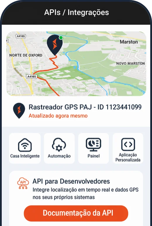 APIs e integrações: vista no FINDER Portal