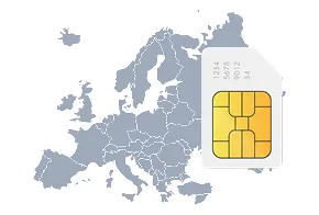 Cartão SIM e mapa do PAJ GPS Pet Finder 4G Mini